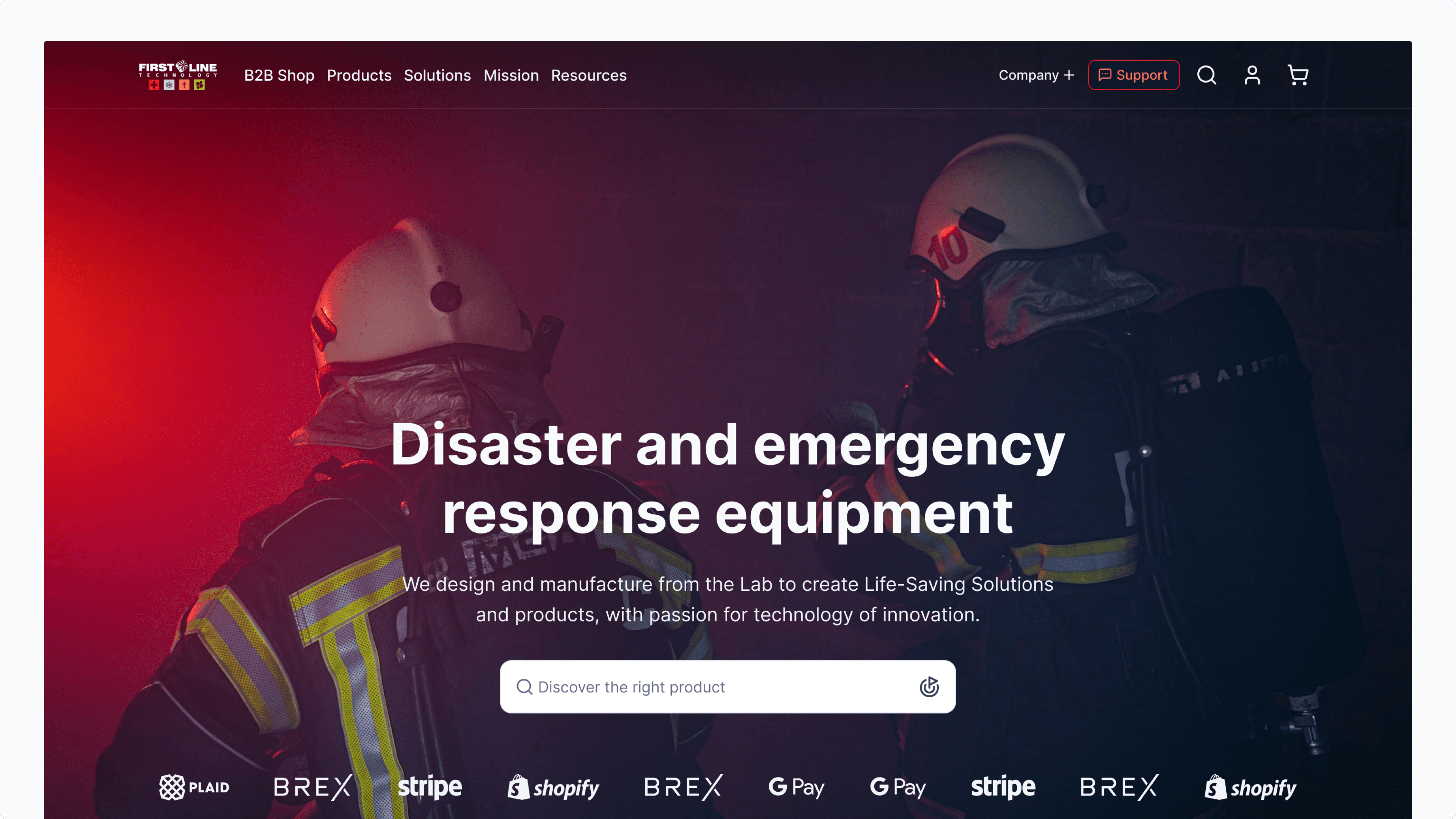 A scene representing website experience